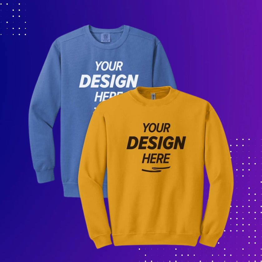 Custom Sweatshirts - Design Your Own Sweats